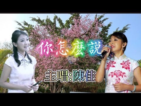 陳佳翻唱鄧麗君金曲《你怎麼說》卡拉ok 歌詞字幕版