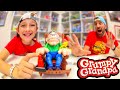 Father &amp; Son PLAY GRUMPY GRANDPA! (Don&#39;t Make Grampy MAD!)