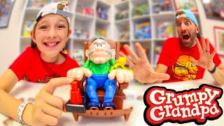 Father &amp; Son PLAY GRUMPY GRANDPA! (Don&#39;t Make Grampy MAD!)