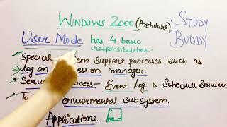 Windows 2000 Features and Architecture || Difference between Windows NT and 2000