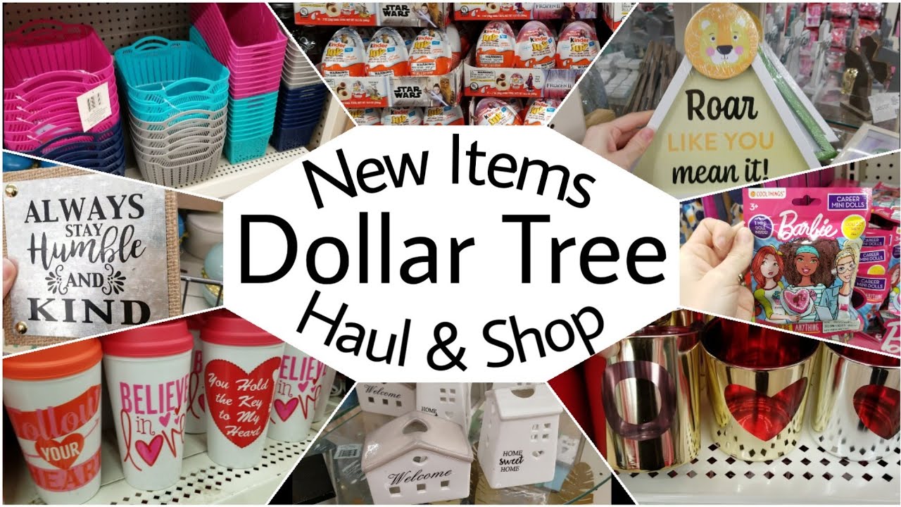 Dollar Tree New Items Haul & Shop With Me YouTube