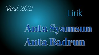 Yang viral 2021|Anta Syamsun Anta Badrun beatbox|nada jiharkah
