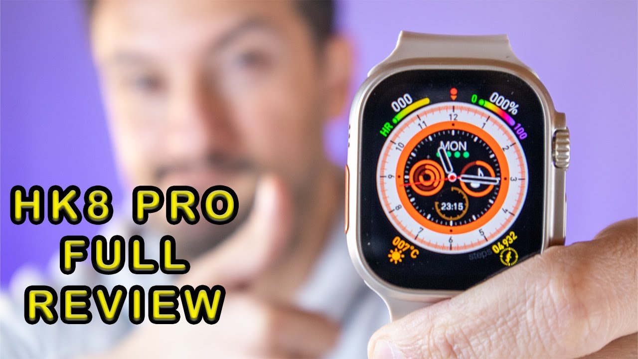 Most Powerful FAKE ULTRA WATCH HK8 PRO Ultra Full Review YouTube