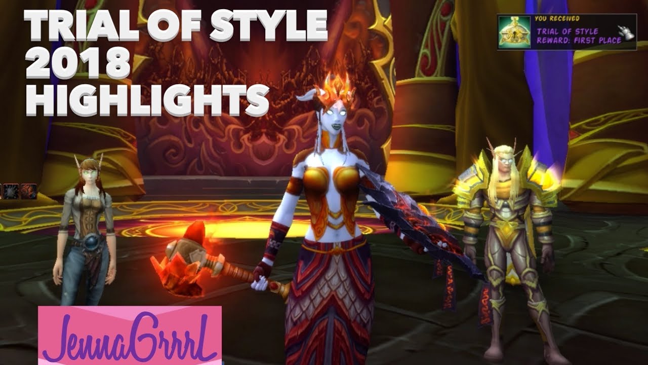 Trial of Style highlights 2018 | World Of Warcraft
