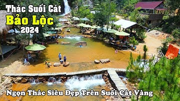 Siêu Phẩm Thiên Nhiên Thác Nước Trên Suối Cát Ở  Bảo Lộc - Lâm Đồng | QT Dịch Chuyển