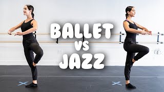 Différence entre le jazz et le ballet