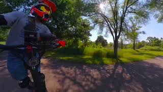 POV | 🛴Kaabo Mantis King GT | A Day in the Woods🌴