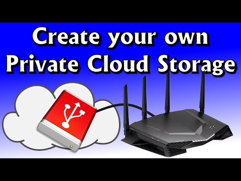 I created my own Private Cloud Storage for free with Asus router AiCloud