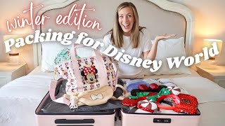 PACKING FOR DISNEY WORLD During Winter | Disney Packing Tips You NEED to Know | December 2022