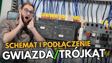 Schemat i podłączenie rozruchu gwiazda/trójkąt na Finder OPTA w CODESYS