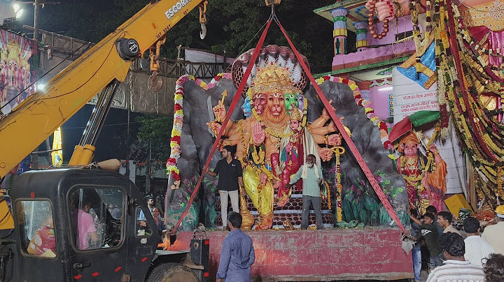 khairatabad Ganesh nimajjanam 2023 || Lakshmi narsimhaswamy ,veerabhadra swamy crane lifting