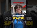 Karen Gets PEPPER SPRAYED! 😱 INSTANT KARMA 🚨