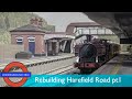 HUGE CHANGES! Rebuilding Harefield London Underground model railway - PART 1 - layout update