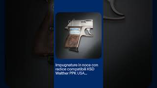 Walther PPK US - GERMAN Compatible Root Walnut Custom Grips