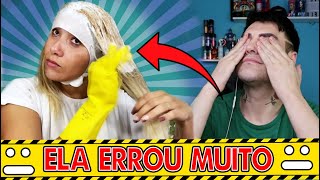 ELA TEVE CORTE QUÍMICO | COMO TUDO COMEÇOU E POR QUE ELA ERROU TANTO ? 😫