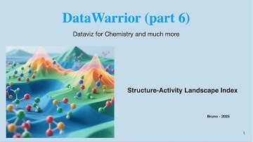 Introduction to DataWarrior (part 6)