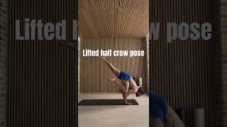 Lifted half crow pose flexibility yoga yogafitness mobility fitness deepsquat yogaworkout