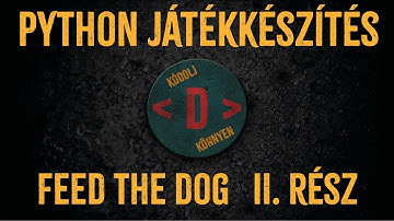 Python játék készítés PyGame segítségével - II. rész