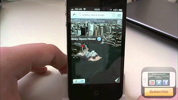 iOS 6 - 3D Maps