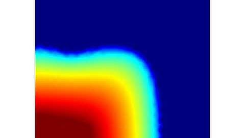 2D two-phase flow in porous media