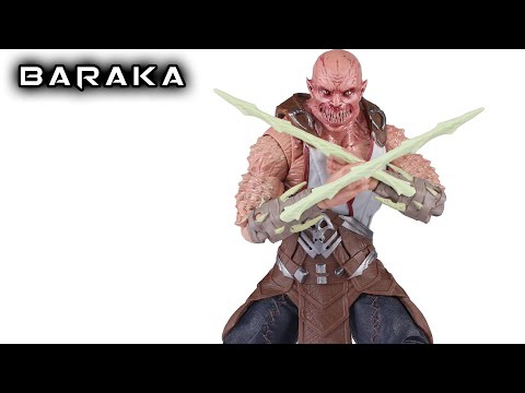 Storm Collectibles BARAKA Mortal Kombat Action Figure Review 