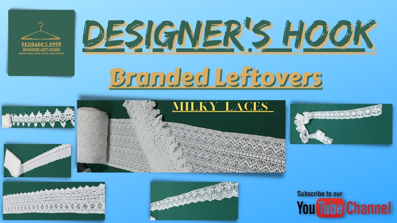 Milky Laces Designs| Brand Leftovers| 