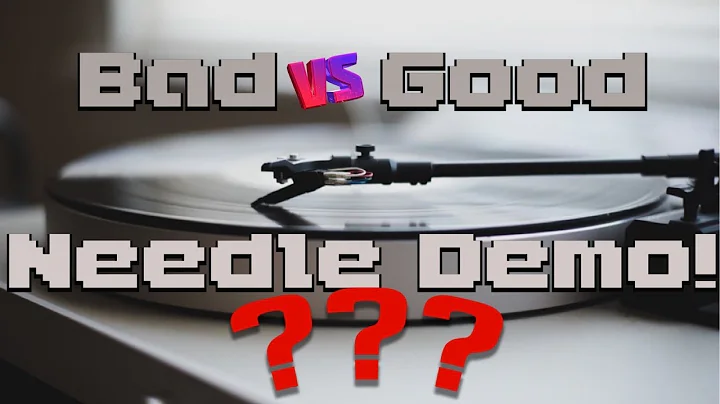 Bad VS. Good Needle!