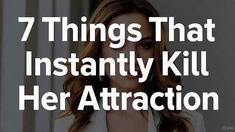 7 Things That Instantly Kill Her Attraction | stoicism philosophy 