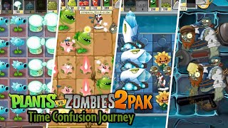 PvZ 2 PAK Time Confusion Journey 0.2.0.7 by XLLGTL | Travel To The Entire New Timeline | Gameplay