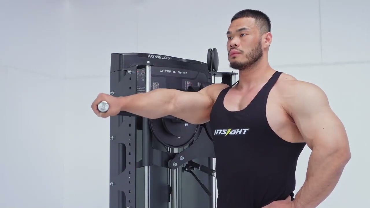 Upper Body 丨 Standing Multi Flight 丨 Insight Fitness 丨 RE80 Selectorized Series