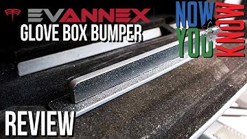 Evannex Tesla Model X Glove Box Bumper Review