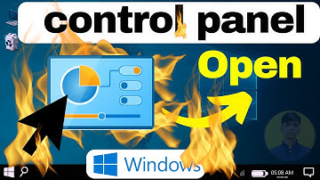 how to open control panel in windows 10/11 | control panel shortcut