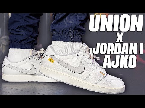 Union x Jordan AJKO 1 Low SP Canvas Neutral Grey Review and On