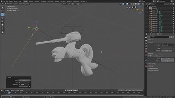 Pony body basics modeling (timelapse)