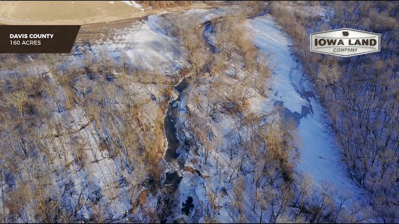 Davis County, Iowa 160 +/ Acres Hunting Farm For Sale YouTube
