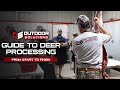 Deer Cutting Tutorial! Deer Processing Start To Finish