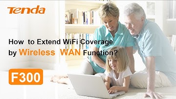Tenda F300-How to extend wifi coverage by Wirelss WAN(WISP) function ?