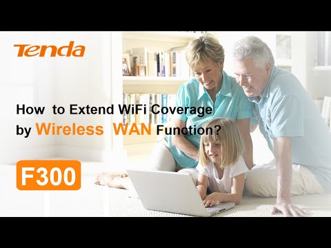 Tenda F300-How to extend wifi coverage by Wirelss WAN(WISP) function ?