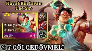 Lee Sin 3 Yıldız Hayat Kurtardı • 7 GölgeDövmeli • TFT SET 11 @DERECELİ