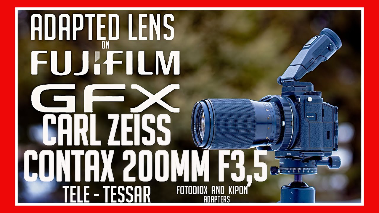 Adapted Lenses on the Fuji GFX   CONTAX Carl Zeiss mm F,5 T*