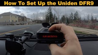 Uniden DFR9 Setup Tutorial