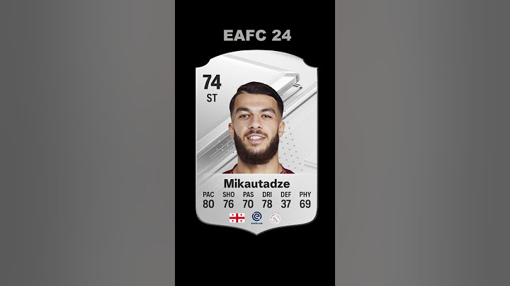 Georges Mikautadze in EVERY FIFA (FIFA 22-EAFC 24) #like #subscribe