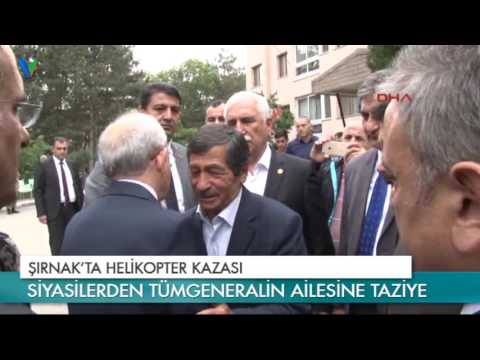 Şırnak'ta Helikopter Kazası