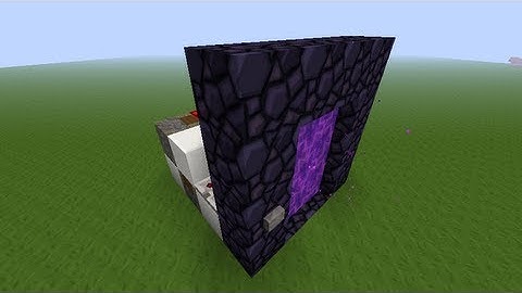 Minecraft 1.5 Compact Toggleable  Nether Portal