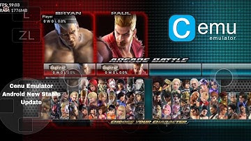 Tekken Tag Tournament 2 Gameplay Cemu Emulator Android Poco F5 (Wii U) New Update