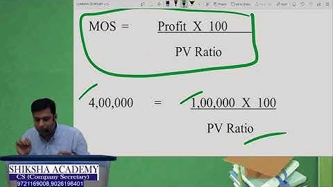 ACCOUNTS Ch 18 Decision Making Tools Marginal Costing Lecture 5