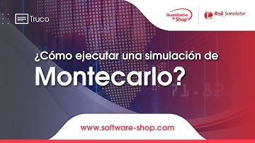 ¿Cómo ejecutar una simulación de Montecarlo?