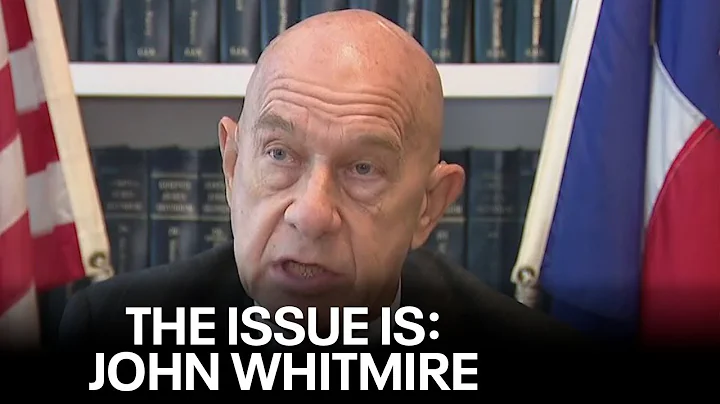 The Issue Is: Texas State Senator John Whitmire in...
