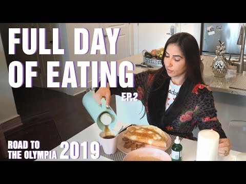 Full Day of Eating | Ms Bikini Olympia - Road to the Olympia 2019 #2