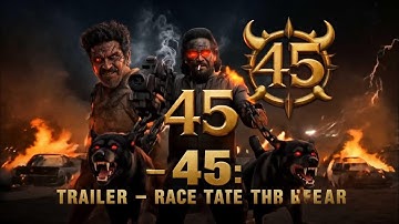 45 Trailer Video song|Kannada|Dr.Shivarajkumar| Upendra|Raj B Shetty|ArjunJanya |FanMade ai Concept 